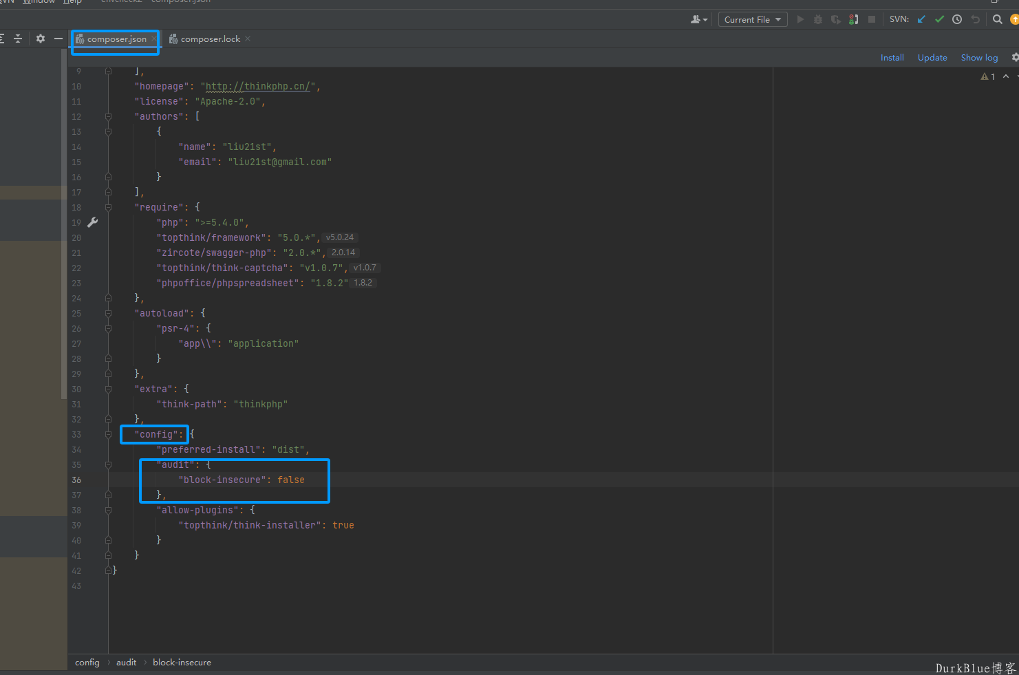 composer安装phpoffice/phpspreadsheet:1.8.2报告 because they are affected by security advisories安全漏洞问题 第3张 composer安装phpoffice/phpspreadsheet:1.8.2报告 because they are affected by security advisories安全漏洞问题 第3张