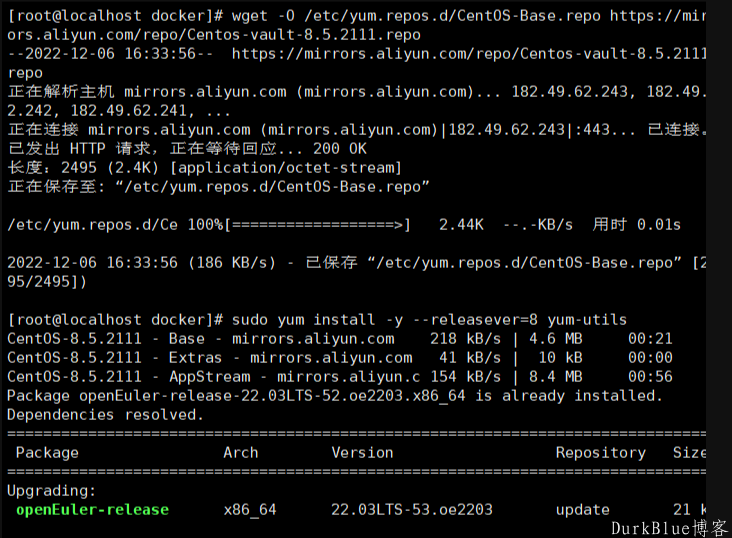麒麟系统安装docker时发现yum install-y yum-utils报错 No match for argument:Unable to find a 第2张 麒麟系统安装docker时发现yum install-y yum-utils报错 No match for argument:Unable to find a 第2张
